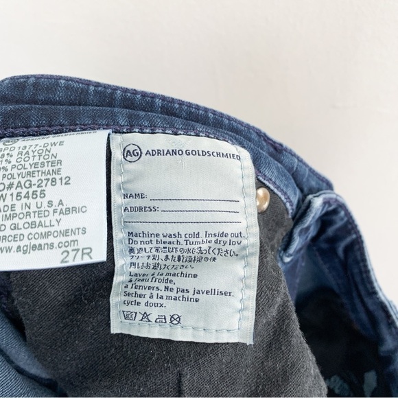 Adriano Goldschmied Women’s Dark Wash Jeans Sz 27 - Picture 8 of 9